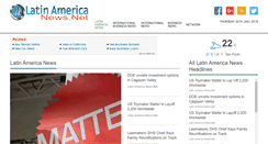 Desktop Screenshot of latinamericanews.net